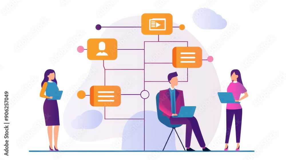 Poster decentralized management with distributed tasks, efficient and transparent.