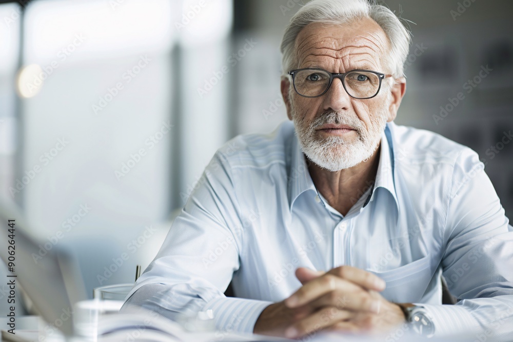 Poster a financial advisor explaining the effects of inflation on investments to a client, with visual aids