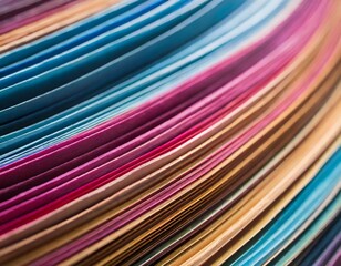 Vibrant Abstract Colorful Waves Background. Dynamic and vivid abstract background with flowiing colors
