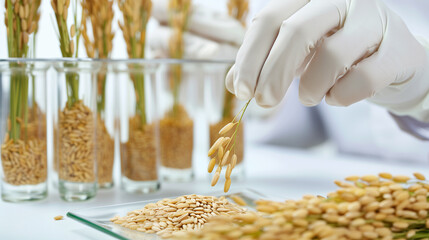 Advancements in Genetic Research: Seed Modification Techniques for Improved Rice Varieties"
"Cutting-Edge Genetic Research in Rice: Innovative Seed Modification Methods for Enhanced Yields