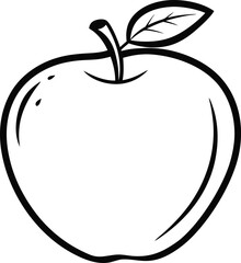 apple with leaf