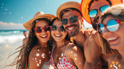 "Group of Kids Having Fun on the Beach: Summer Adventures and Joyful Moments"
"Summer Fun at the Beach: Kids Playing and Enjoying the Warm Weather"