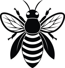 illustration of a bee