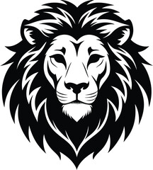 lion head vector