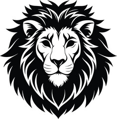 lion head vector illustration