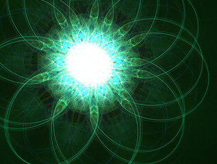 Imaginatory fractal abstract background Image