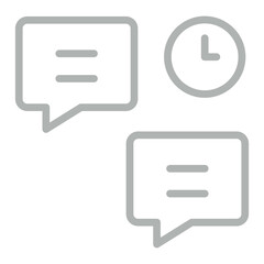Instant Vector Line Grey Icon Design