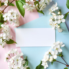 frame, card, nature, pink, decoration, blossom, daisy, greeting, birthday, banner