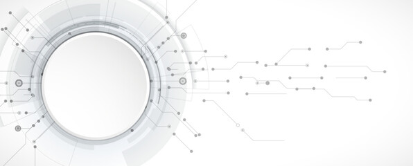 Obraz premium Technology innovation background, idea of global business solution