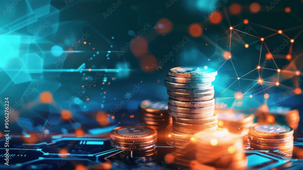 Poster tokenized assets in a blockchain portfolio, secure and diversified.