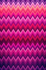 Obraz premium Vibrant pink and purple zigzag pattern background.