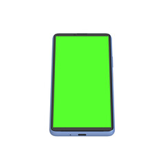 Greenscreen display top of phone