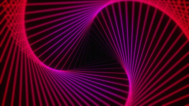 Line Tunnel VJ Looping anmation motio graphics