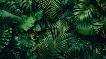 Tropical Leaves Texture