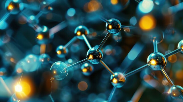 A close-up of a coordination complex, showing the central metal ion and its surrounding ligands
