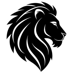lion head line art vector, Lion head face logo vector art, Lion Head