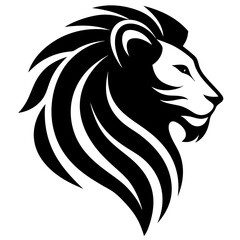 lion head line art vector, Lion head face logo vector art, Lion Head
