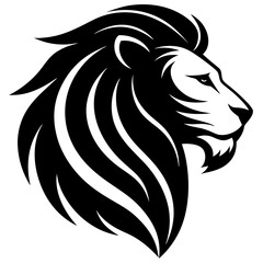 lion head line art vector, Lion head face logo vector art, Lion Head