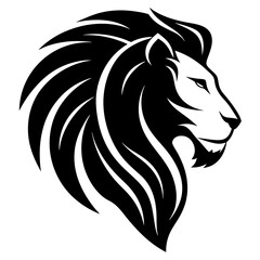 lion head line art vector, Lion head face logo vector art, Lion Head