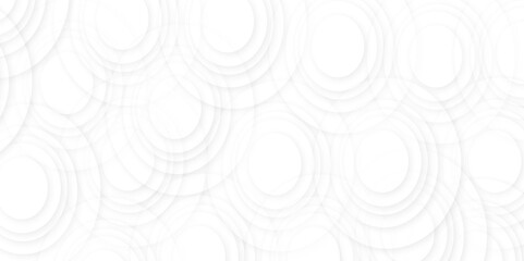 Abstract background with circle white abstract geometric background. abstract template design Banner Pattern texture space concept.