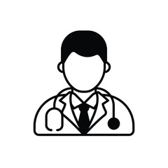Doctor vector icon