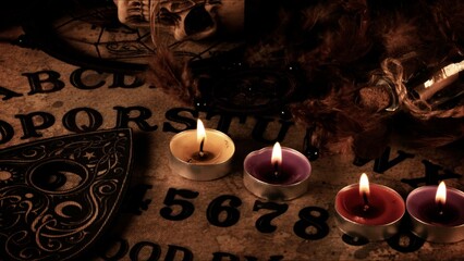 Witchcraft Spiritual Game Ouija Board