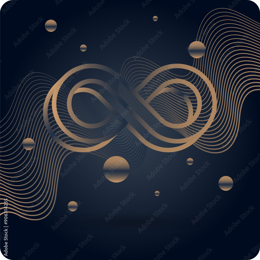 Poster bright attractive abstract background with graphic elements. a composition of shapes and color spots