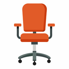 office chair vector illustration isolated on vector illustration