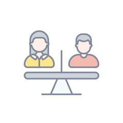 Equality vector icon