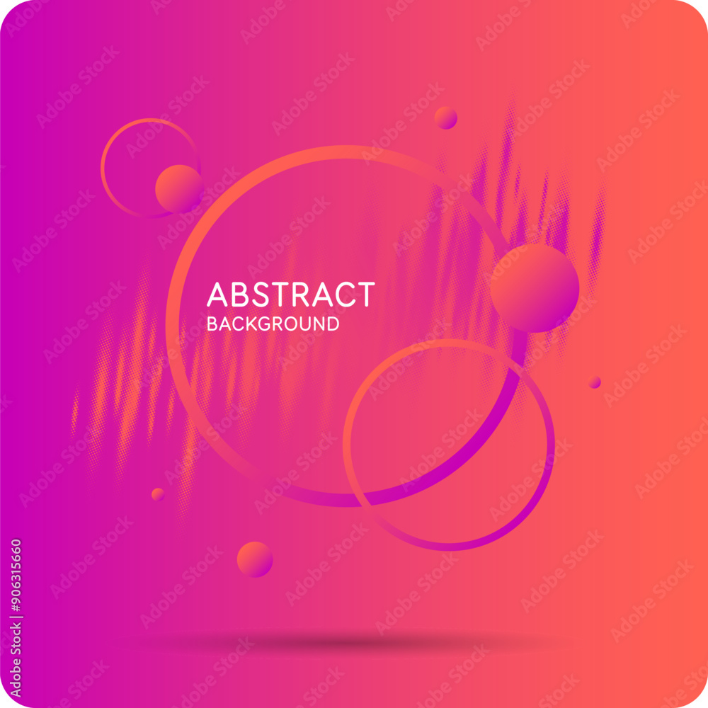Poster modern geometric composition of various shapes. illustration for design. abstract background in the 