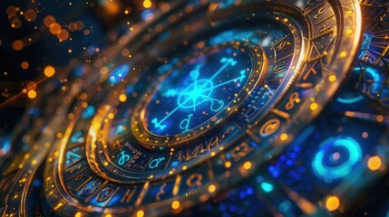 Cosmic Clockwork: A Glimmering Celestial Mechanism