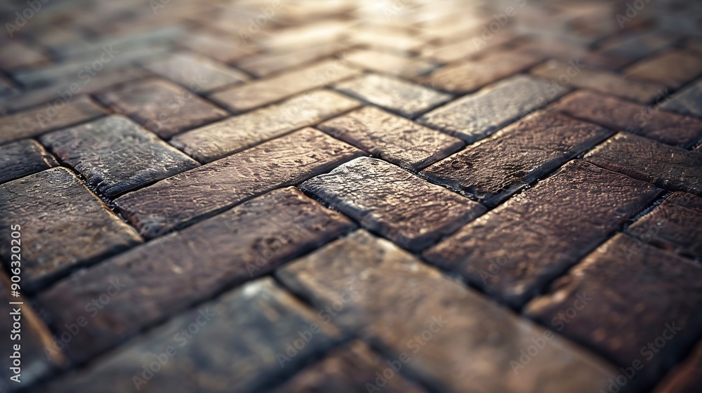Poster herringbone floor texture wall pattern sidewalk flooring pavement paper footpath wallpaper material 