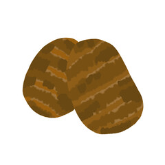 里芋のイラスト