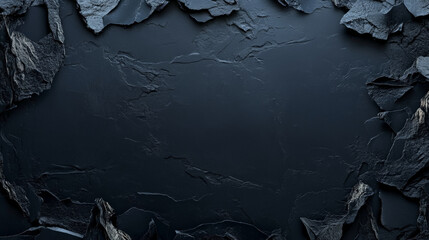 A dark matte slate blue background with a refined, luxurious look. The central area is left blank, ideal for incorporating design or branding elements.