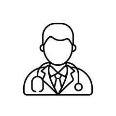 Doctor vector icon