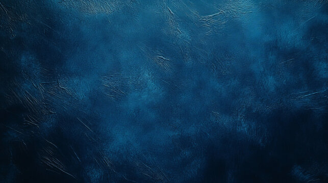 A dark matte sapphire blue background with a smooth, refined texture. The middle section is clean and clear, providing ample space for design elements.