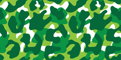 Camouflage pattern background vector. Classic clothing style masking camo repeat print. Virtual background for online conferences