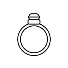 Ring vector icon