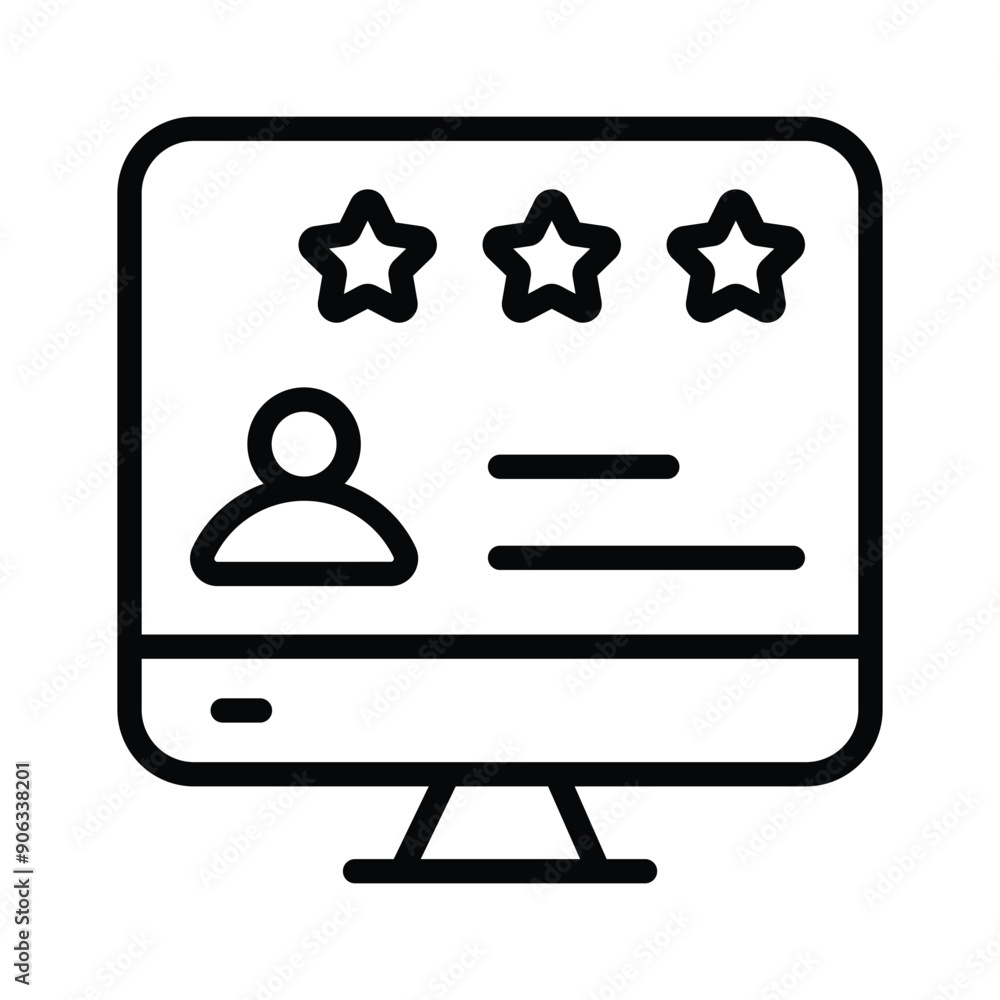 Wall mural profile review icon indicates checking and improving profiles for feedback or updates