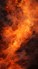 Digital black stone flame texture abstract graphic poster background