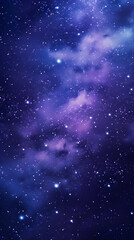 Naklejka premium Digital blue and purple star pattern abstract poster background