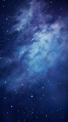 Naklejka premium Digital blue and purple star pattern abstract poster background