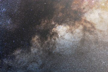 astrophotography of the milky way using 50mm lens and DSLR camera
