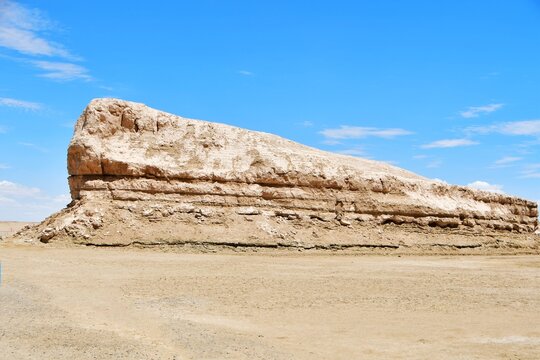 Photo of Yadan Landform in Qinghai Province, China