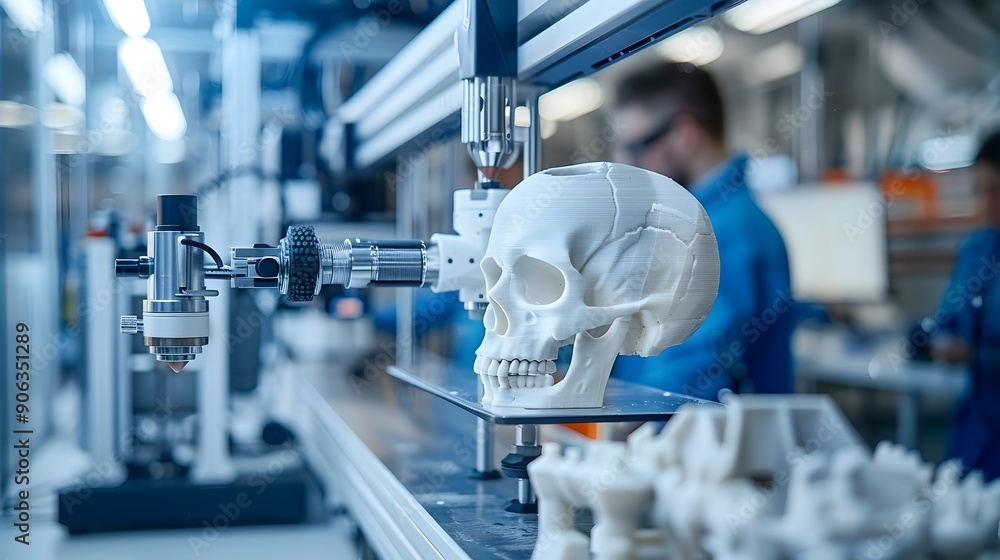 Aufkleber advanced 3d printing lab creating custom medical implants and innovative healthcare solutions