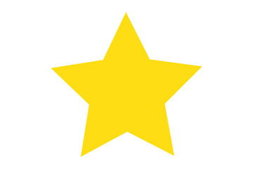 Obraz premium star vector logo. alone star.