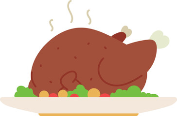 Roast chicken For culinary