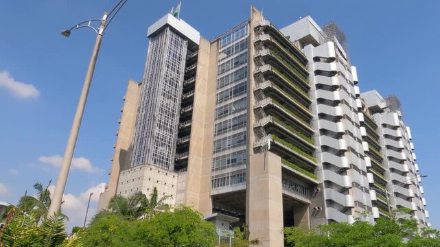 EPM Building in Bogota, Colombia. Public Services Companies Offices in Smart Building