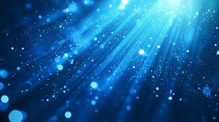 A blue starburst with many small blue dots