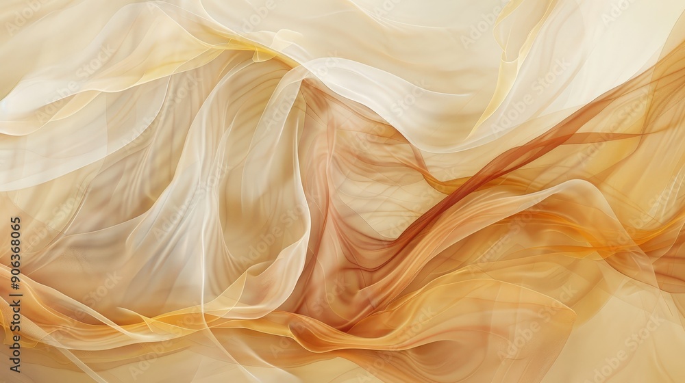 Poster a delicate fusion of warm earth tones and soft textures forms a cozy and inviting abstract backgroun